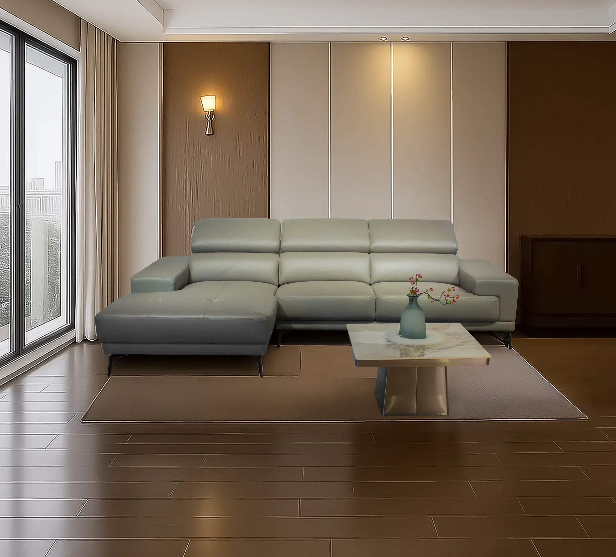 Banner Sofa góc Cosy nhập khẩu Malaysia thương hiệu Asti