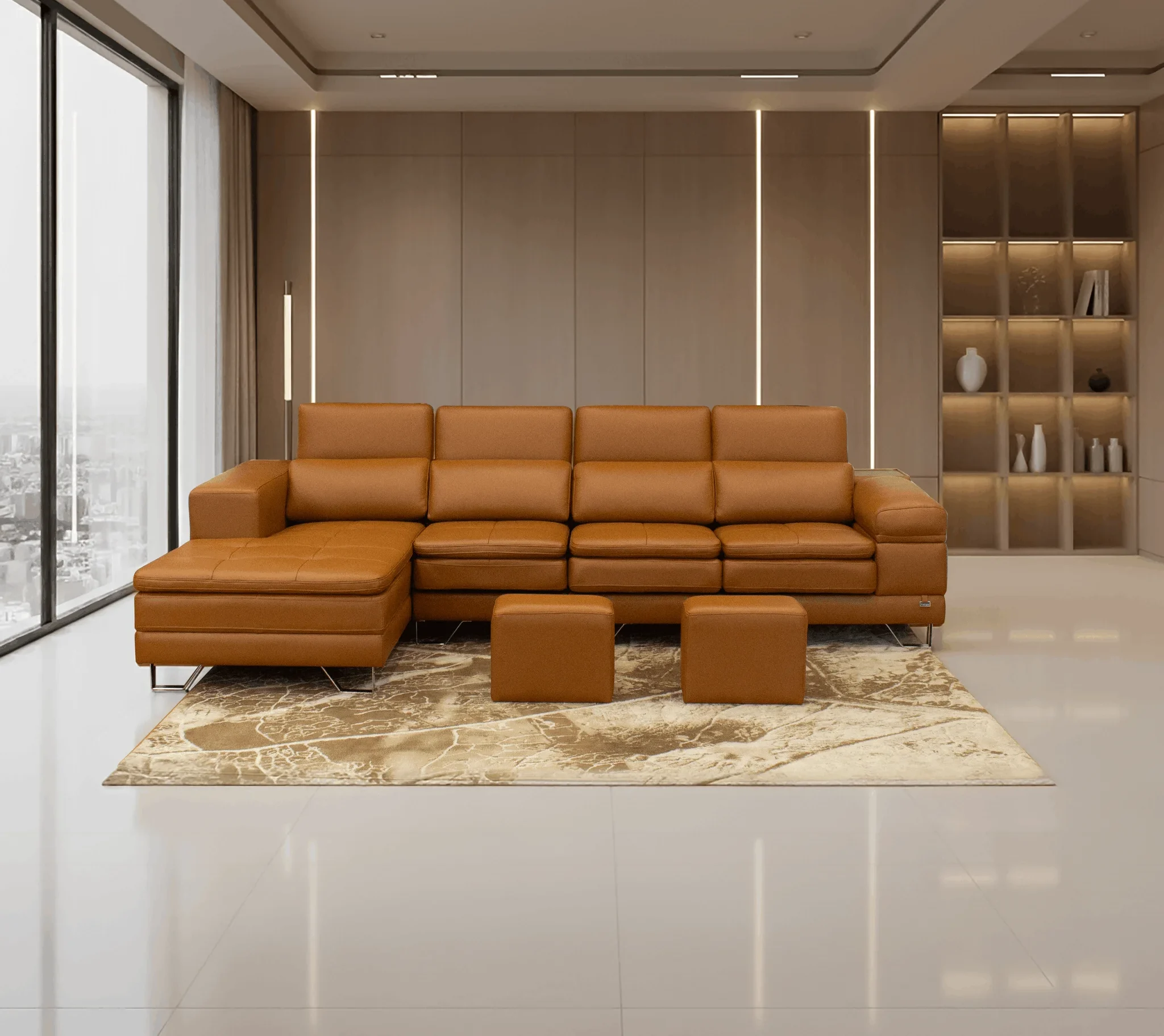 Sofa da bò nhập khẩu Monteria hình banner