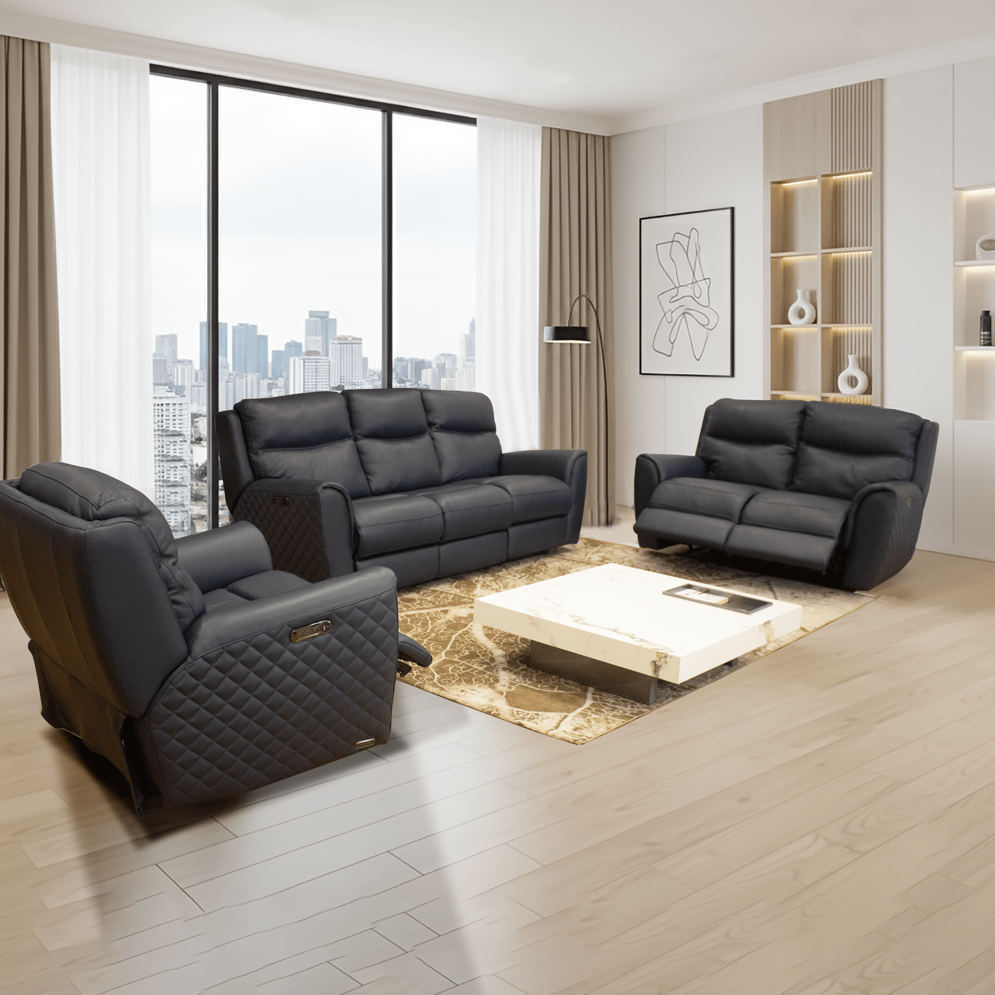 Bộ sofa chỉnh điện Catalina nhập khẩu chính hãng 100% từ Ý