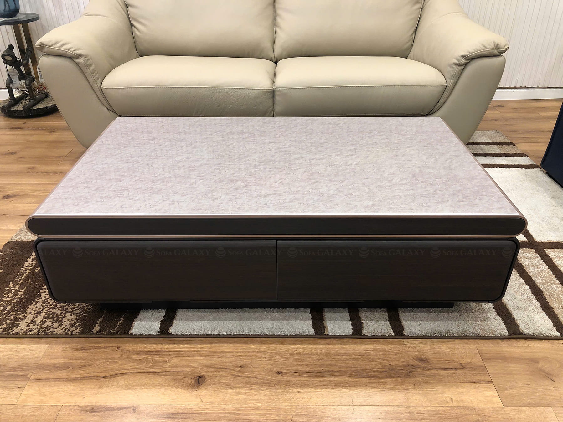 bàn trà dona bàn trà chữ nhật sang trọng cho sofa